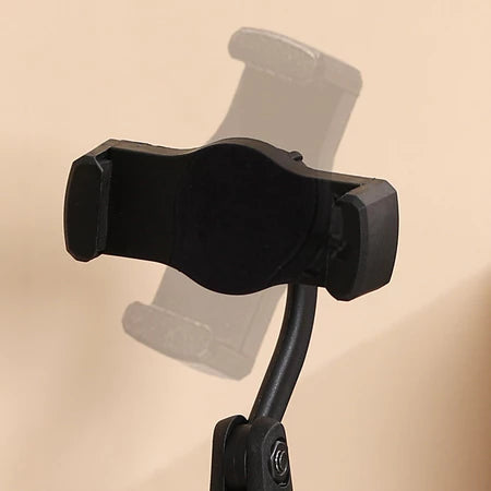 Suporte Tripé Para Mesa Com Mini Pedestal Ajustável 360° Ideal Para Gravação de Videos