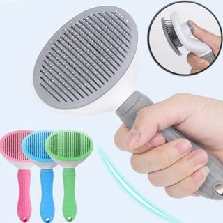 Escova Removedora Tira Pelos Dos Pets Cães E Gatos Promoção