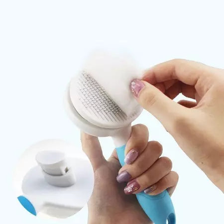 Escova Removedora Tira Pelos Dos Pets Cães E Gatos Promoção