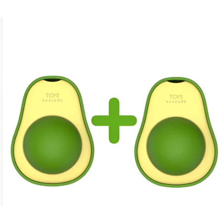 KIT de Abacate De Brinquedo Para Gatos Com Catnip Erva Gato Natural