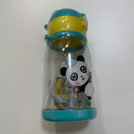 Garrafas De Alce Água Portáti Infantil 600ml Com Canudo e Cordão Copos Desenho