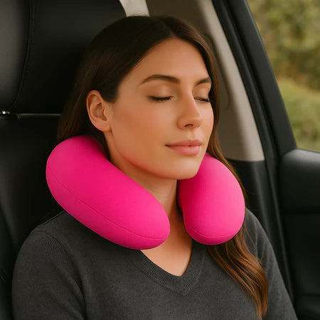 Almofada De Pescoço travesseiro De Viagem confortável e macio