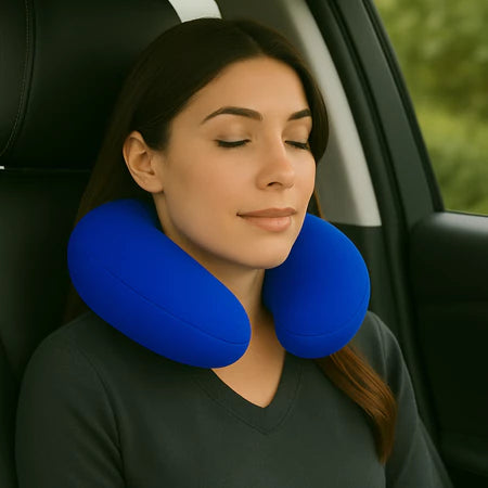 Almofada De Pescoço travesseiro De Viagem confortável e macio