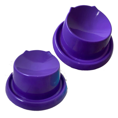 Kit 1 ou 2 Comedouro Ergonômico Elevado para Gatos Anti-Formiga Corretor de Postura Premium