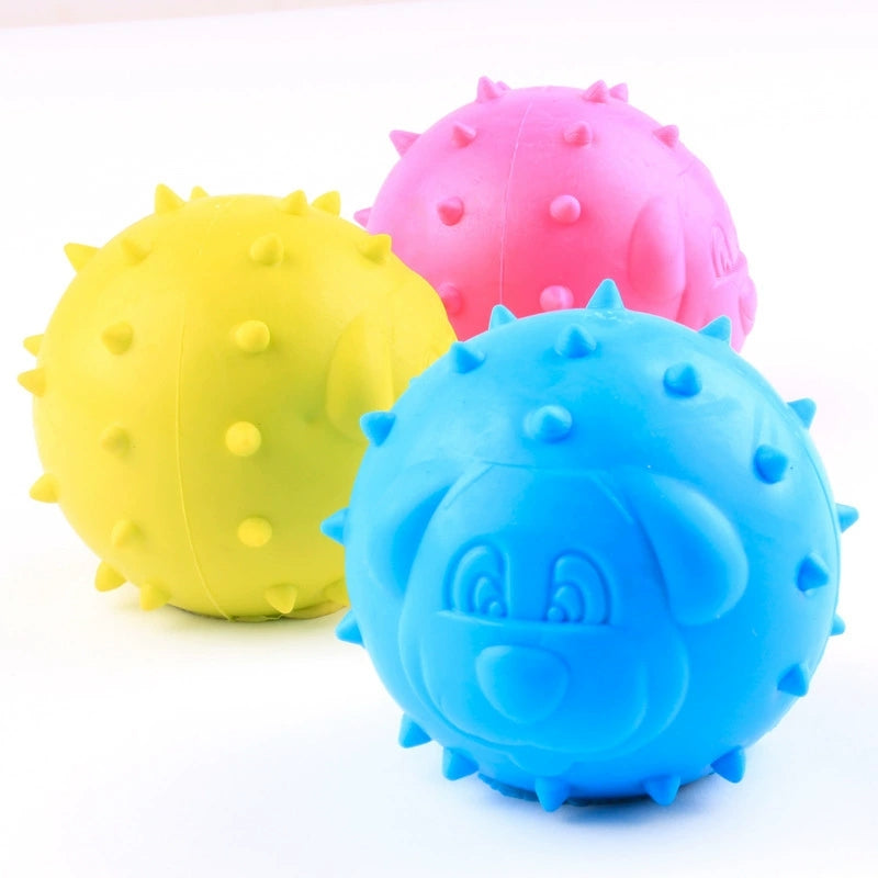 Wholesale Best - selling TPR Pet Squeaky Toys - Chew - resistant Bone - shaped Balls for Self - entertainment, Boredom - relief, Dog Training & Interaction