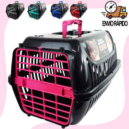 Caixa de Transporte Gato 1 Transporte Cachorro Casinha de Gato