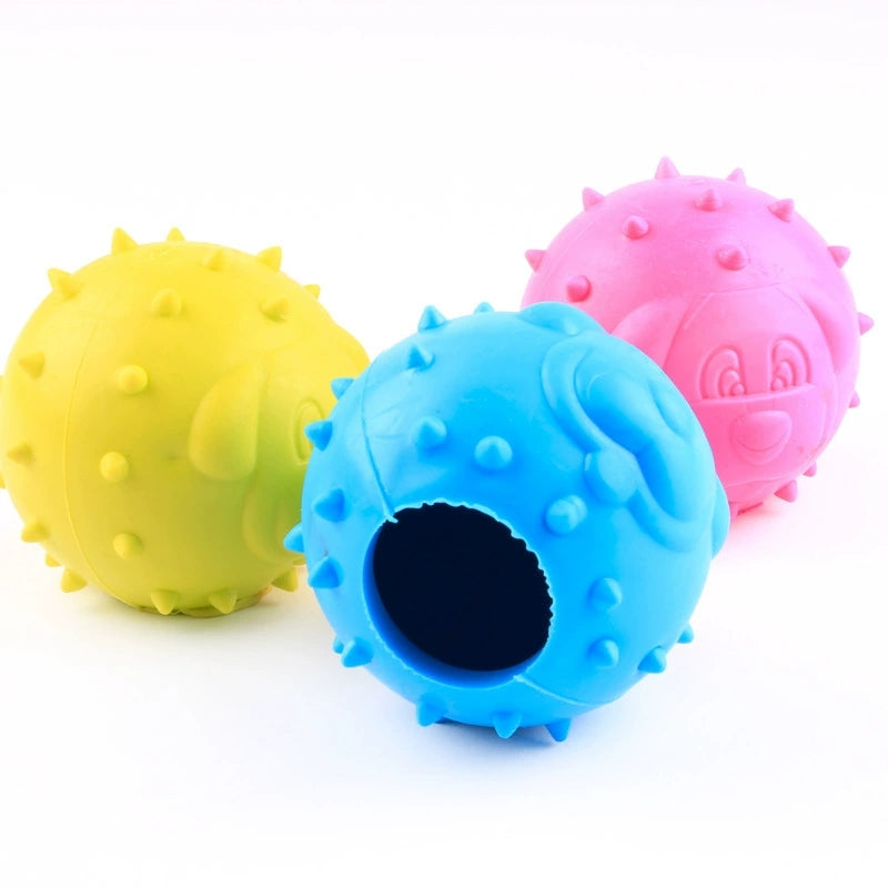 Wholesale Best - selling TPR Pet Squeaky Toys - Chew - resistant Bone - shaped Balls for Self - entertainment, Boredom - relief, Dog Training & Interaction