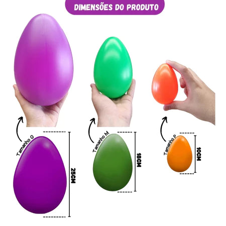 Brinquedo Mordedor Cachorro Pet Ovo Maluco