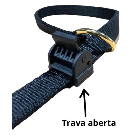 Guia Coleira Unificada Adestramento De Cães Educativa Passeio Educativa 4 Tamanhos Reforçada Barato Promoção Resistente