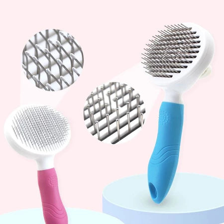 Escova Removedora Tira Pelos Dos Pets Cães E Gatos Promoção