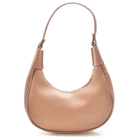 Bolsa Feminina Meia Lua Branca Pequena skybag Estilosa