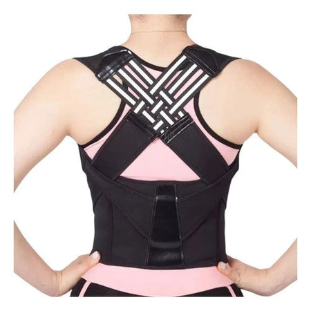 Corretor Postura Colete Cervical Cinta Alinha Coluna Unissex