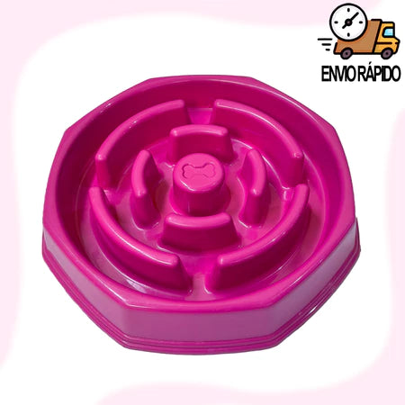 Comedouro Educativo Lento Médio Grande Porte Envio Rápido Comedouro Interativo