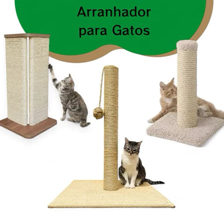 6mm Artesanato Arranhador de gato Cabo Grosso