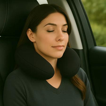 Almofada De Pescoço travesseiro De Viagem confortável e macio