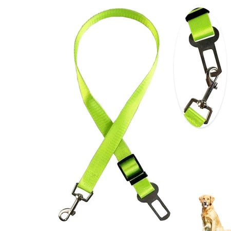 Cinto de segurança pet universal compatível com todos os modelos de veículos para cães e gatos viagem
