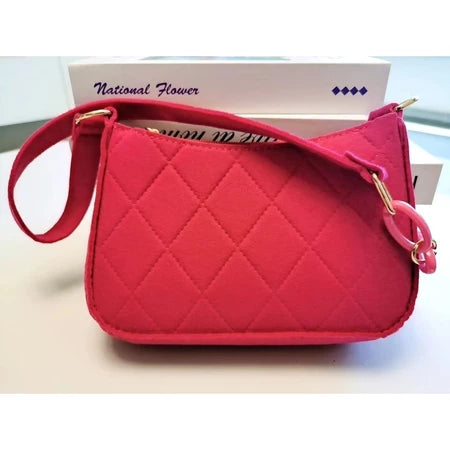 Bolsa de Ombro Pequena com Corrente para Mulheres