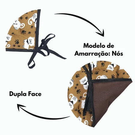 Rede Suspensa para Gatos – Conforto e Diversão!