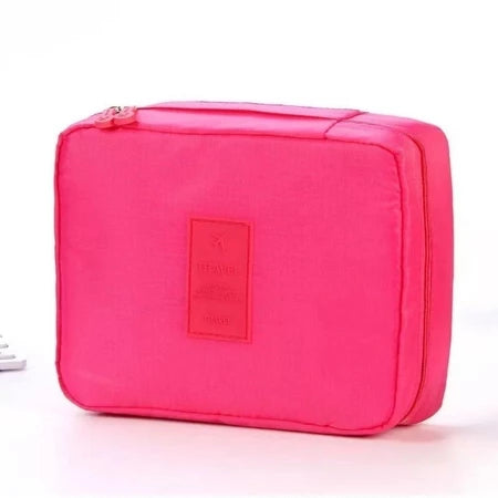 Bolsa De Cosméticos À Prova D'água Portátil Multifuncional Para Viagem Moda yihan