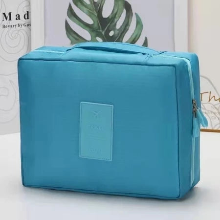 Bolsa De Cosméticos À Prova D'água Portátil Multifuncional Para Viagem Moda yihan