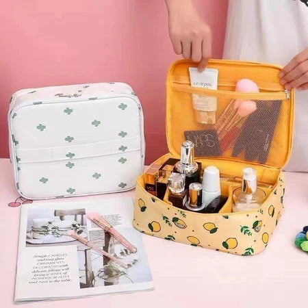 Bolsa De Cosméticos À Prova D'água Portátil Multifuncional Para Viagem Moda yihan