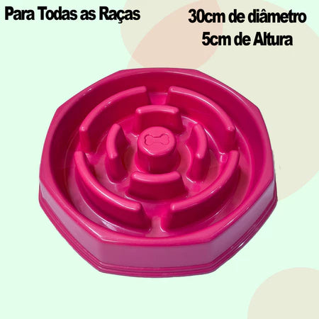 Comedouro Educativo Lento Médio Grande Porte Envio Rápido Comedouro Interativo