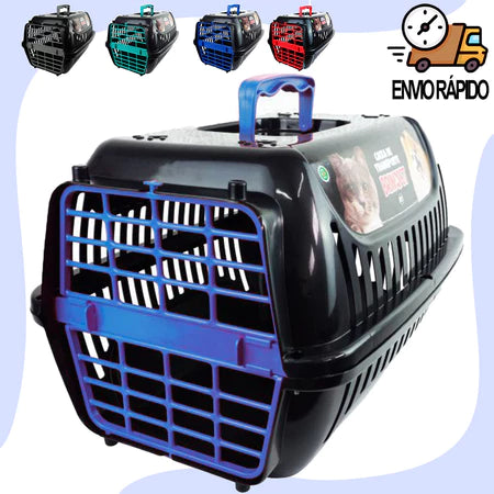 Caixa de Transporte Gato 1 Transporte Cachorro Casinha de Gato