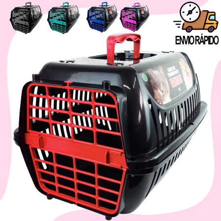 Caixa de Transporte Gato 1 Transporte Cachorro Casinha de Gato