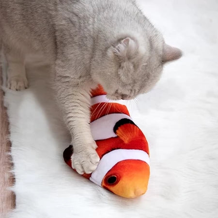 Gato Dentição Brinquedos Simulação Peixe S elf-Oi Suprimentos Gatinho